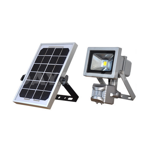 Solar 10W PIR-Bewegungs-LED-Sicherheitslicht